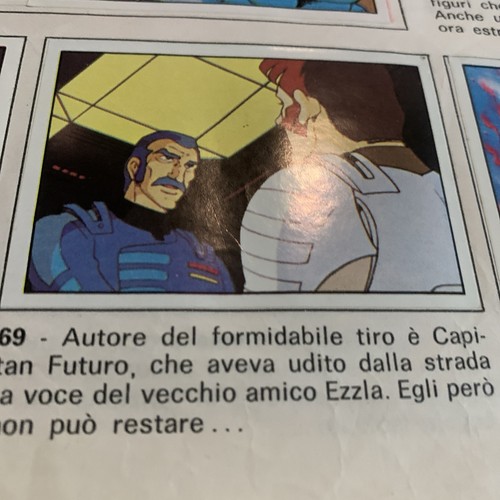 Figurina capitan futuro - figurina, n.69