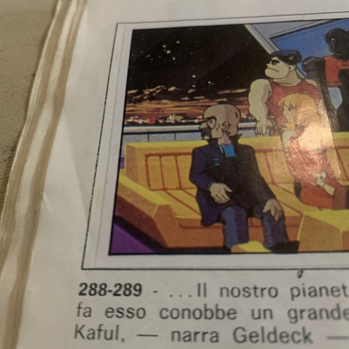 Figurina 288 capitan - capitan, futuro