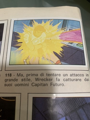 Figurina 118 capitan futuro - capitan,