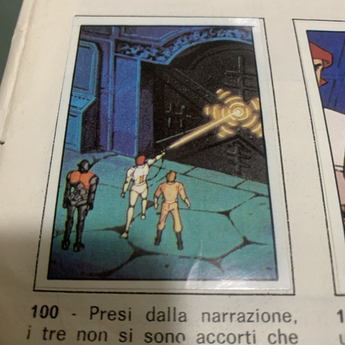 Figurina 100 capitan - n.100, futuro