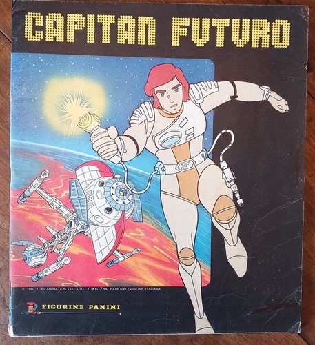 Album figurine capitan futuro - album,