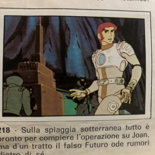 Figurina 218 capitan futuro - ,