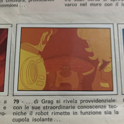 Figurina capitan futuro - n.79,