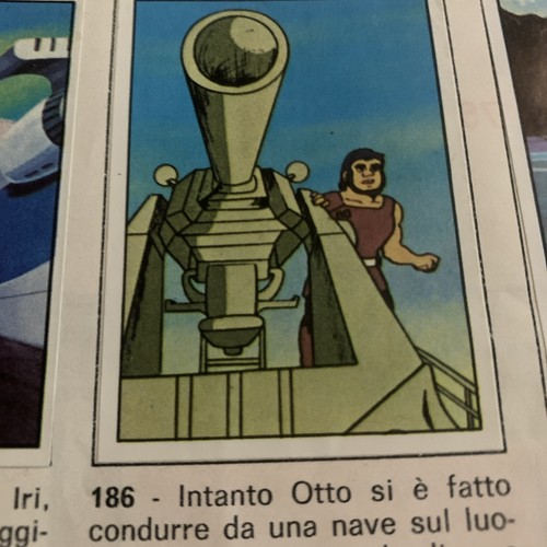 Figurina 186 capitan futuro - n.186,