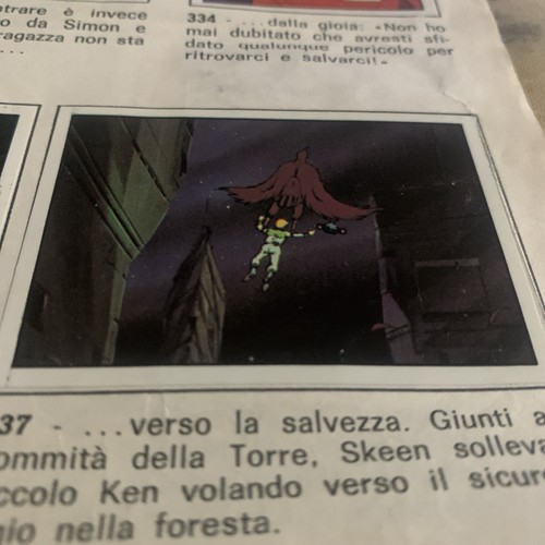 Figurina 337 capitan futuro - figurina, n.337