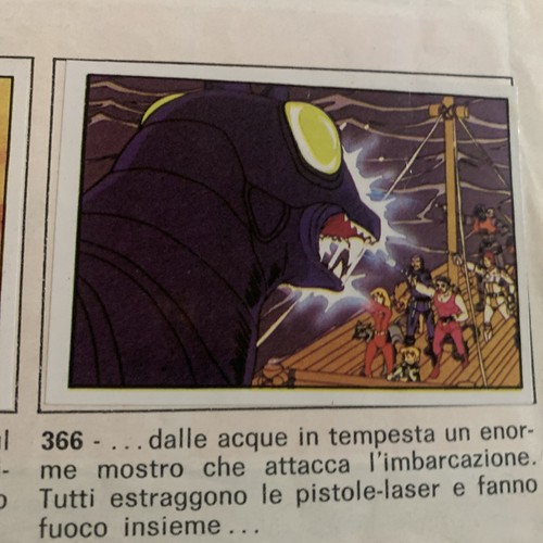 Figurina 366 capitan - n.366, futuro