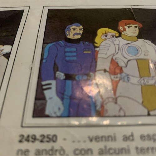 Figurina 249 capitan futuro - figurina, n.249