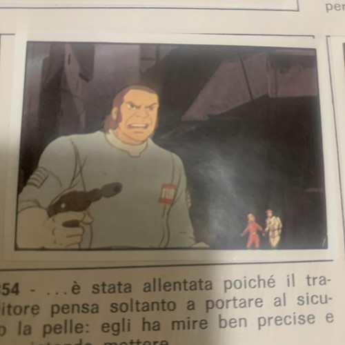 Figurina 354 capitan futuro - figurina,